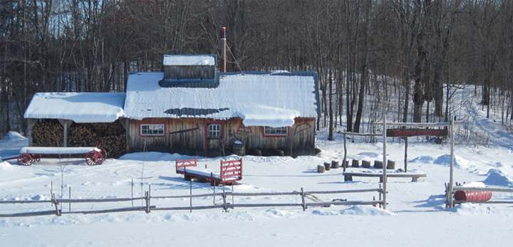L'évaporateur de la cabane à sucre